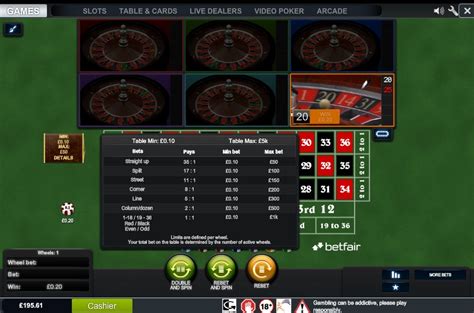 American Roulette High Stakes Betfair